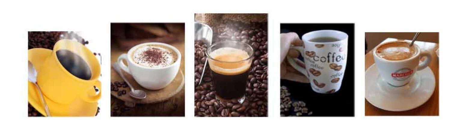 different coffee flavors