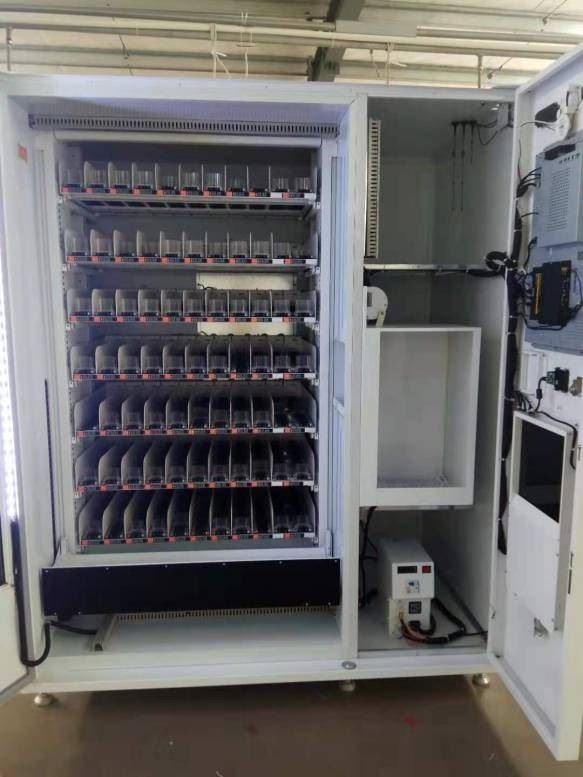 inside part of the vending machine