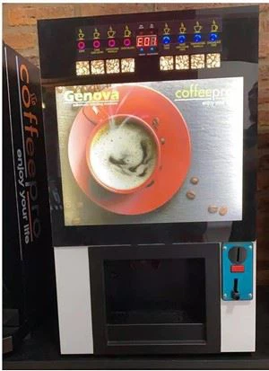 Hot Sale Prodejní automat Káva Mince Provozováno