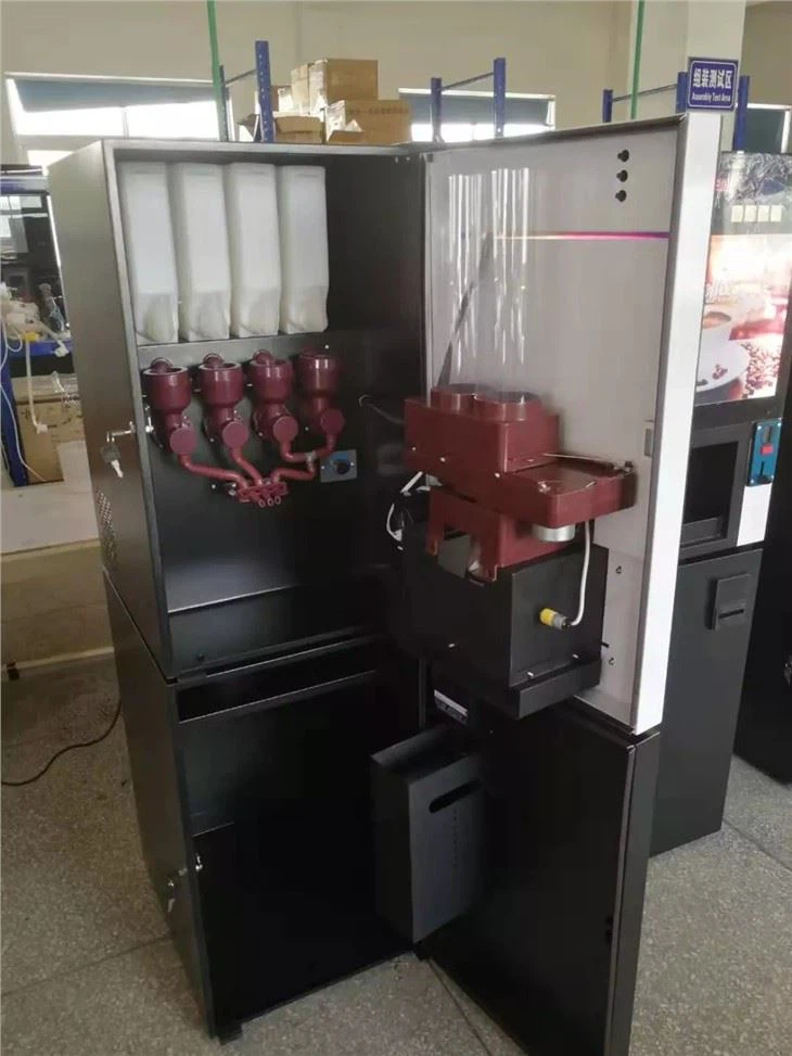 Vending Machine Cafe open